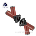 Accesorios integrales Wye-laterals 45 ° 2 pulgadas